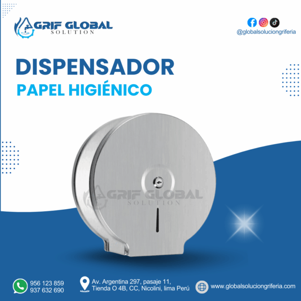DISPENSADOR PAPEL HIGIÉNICO