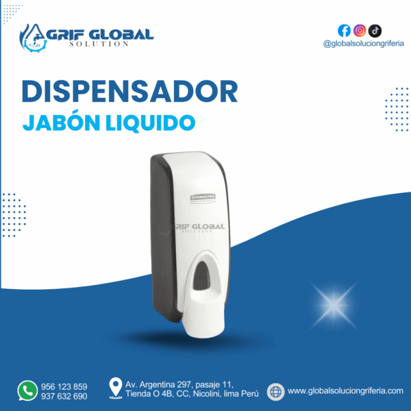 DISPENSADOR JABÓN LIQUIDO
