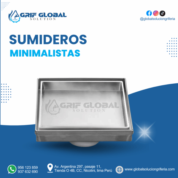 SUMIDERO MINIMALISTA