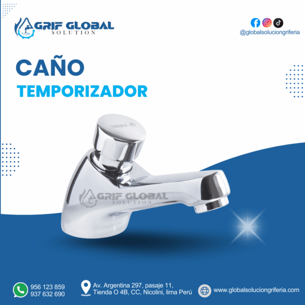 CAÑO TEMPORIZADO