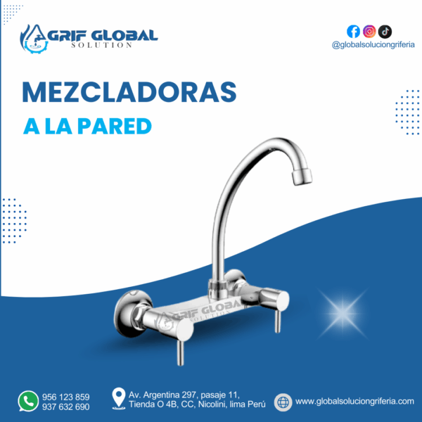 MEZCLADORAS DE 8" A LA PARED