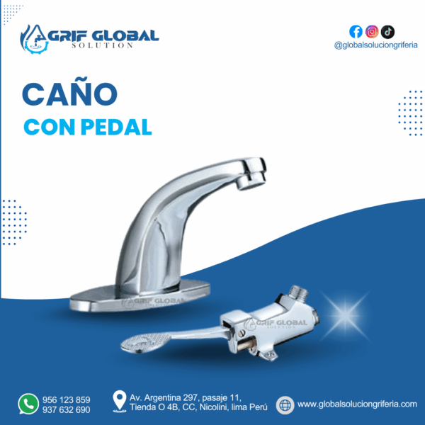 CAÑO CON PEDAL